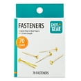 thumbnail image 1 of Pen+Gear School Smart Steel Fasteners, 1 1/2", Brass Plated, 70 Count, 1 of 6