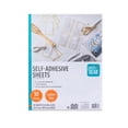 thumbnail image 1 of Pen+Gear Self-Adhesive  Sheets, 9.25" x 12", Letter Size, Clear, 10 Sheets, 1 of 8