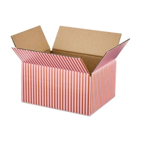 Pen+Gear Decorative Shipping Box, 8 in x 6 in x 4 in, 1 Box