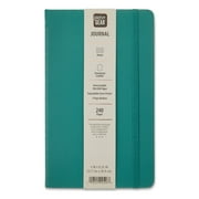 Pen+Gear Simulated Leather Journal, Emerald Green, 5" x 8.25", 240 Ruled Pages