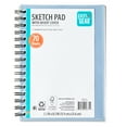 thumbnail image 1 of Pen+Gear Sketch Diary, 70 Sheets, 5.5" x 8.5", Blue, 1 of 6
