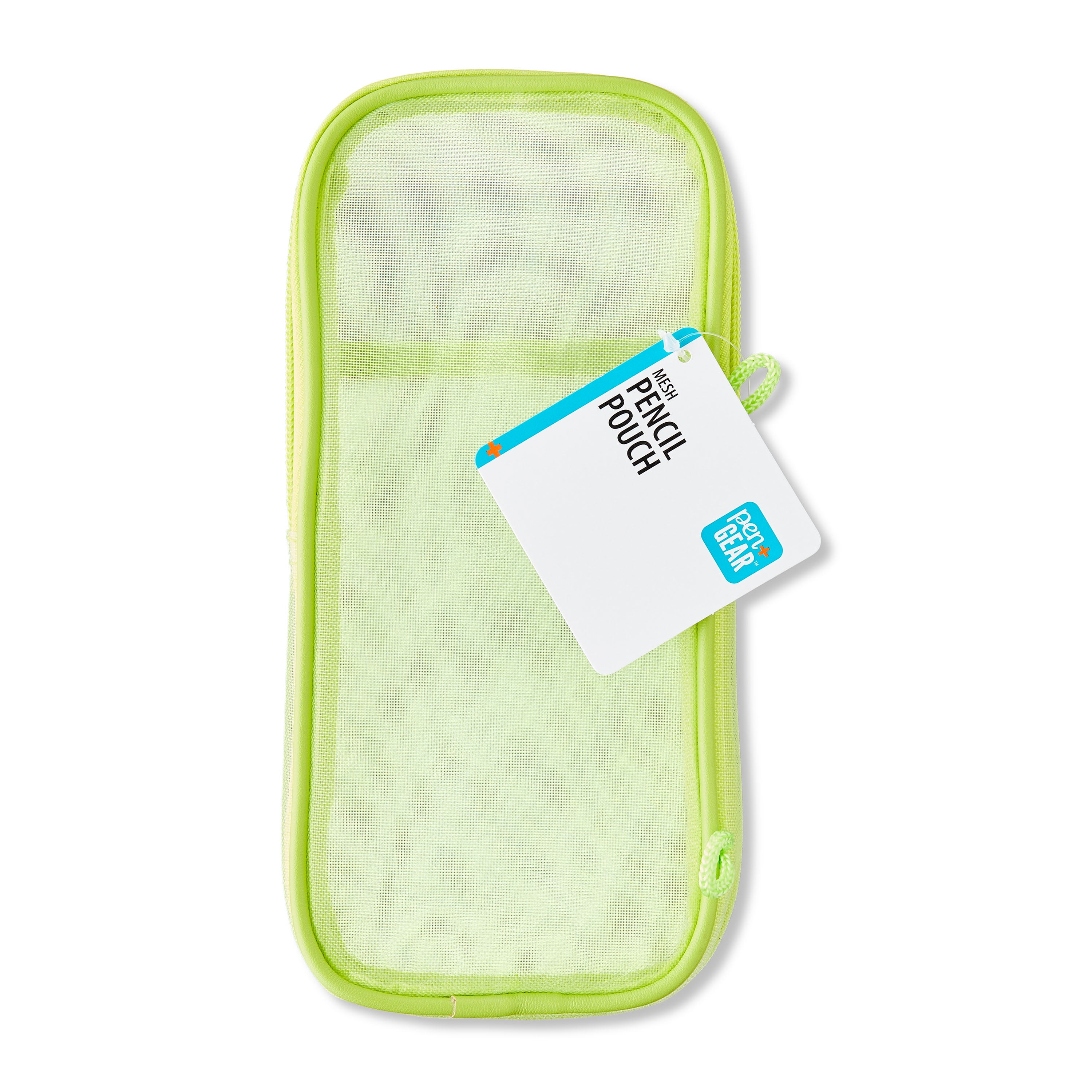 Pen+Gear Slim Mesh Pencil Pouch, Green - Walmart.com