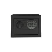 Pen + Gear Small Digital Safe with Electronic Lock and Backup Key in Black Model 17SCM