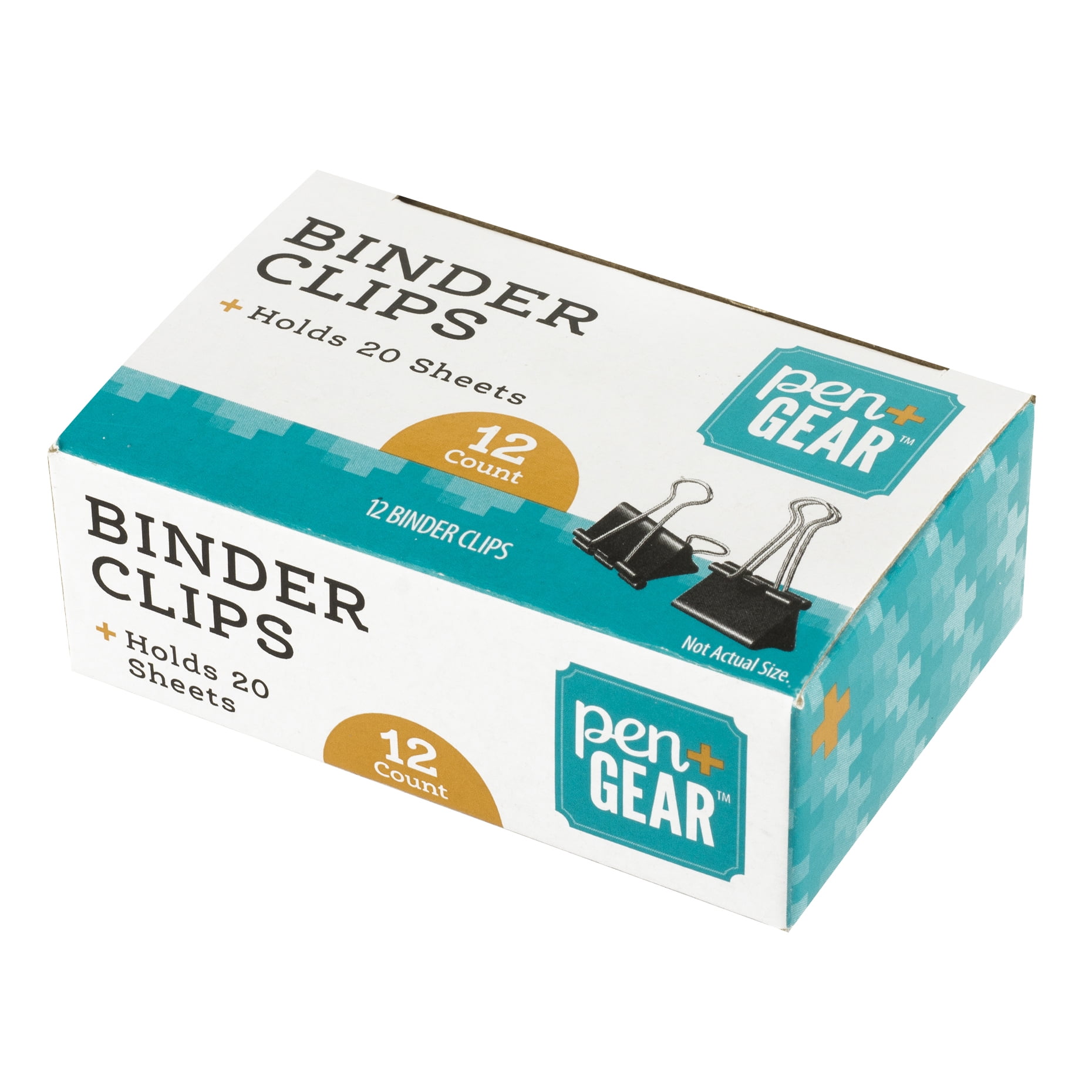 Binder Clips: Small - Pack of 12 - STEM