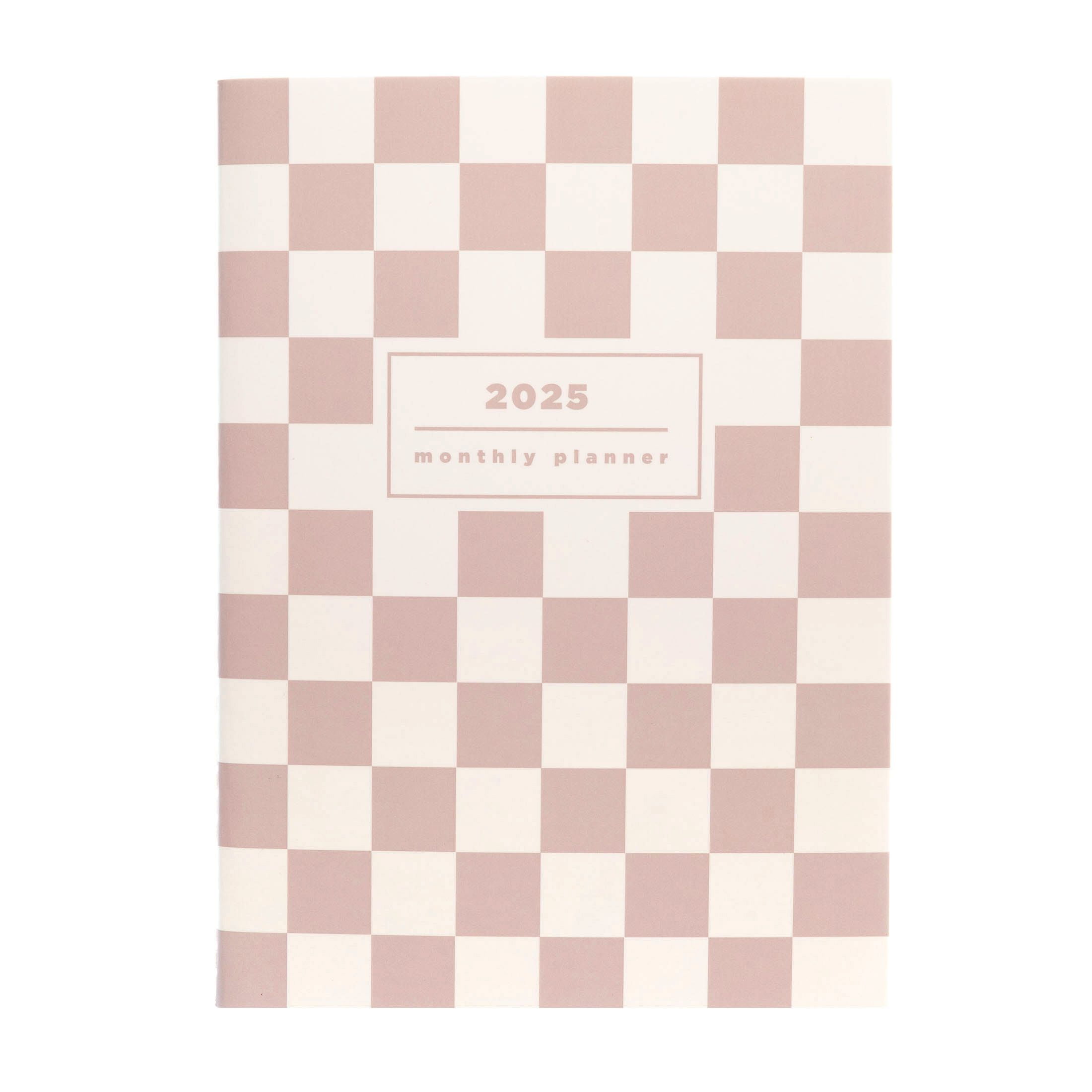 A6リフィル Plaid pattern month check sheet