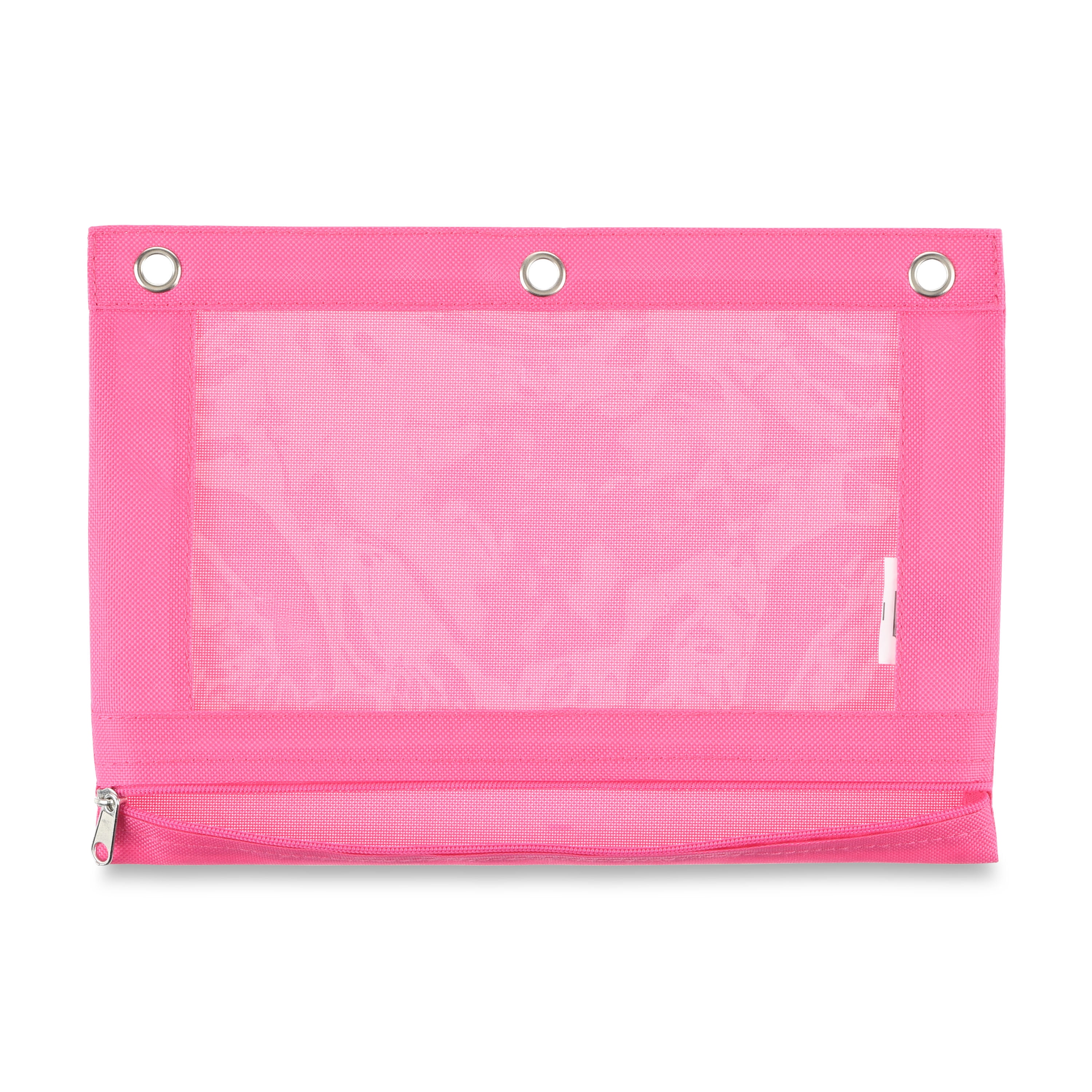 Pen+Gear Solid Binder Pouch, Pink
