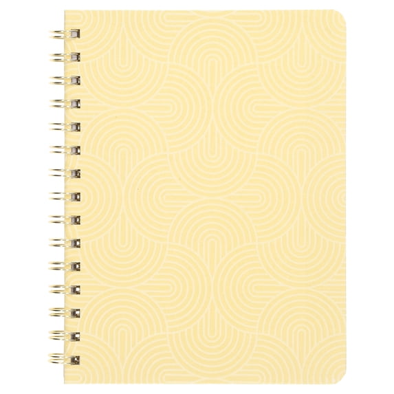Pen+Gear Spiral Journal, 6” x 8”, Ruled, 160 Pages, Yellow