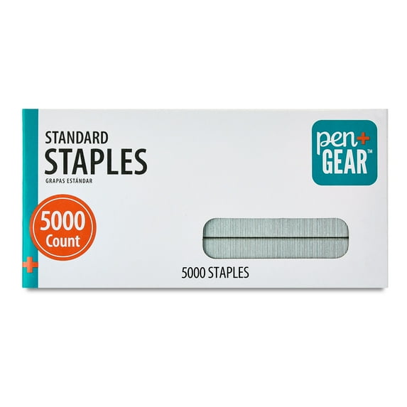 Pen+Gear Standard Staples, 5000 Count