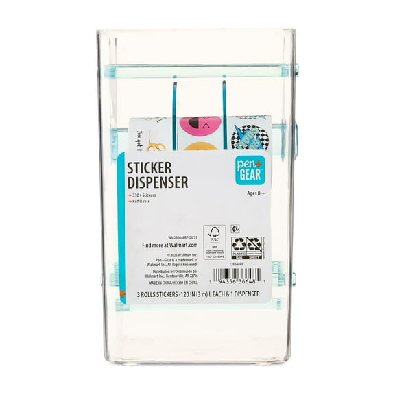 Pen + Gear Sticker Dispenser