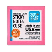 Pen+Gear Sticky Notes, 1.88" x 1.88", Multi-Color, 400 Sheets