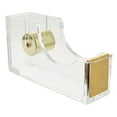 thumbnail image 1 of Pen+Gear Adhesive Tape Dispenser, Gold, 1.37" ×4.7" × 2.55",  Made from Acrylic, 1 of 6