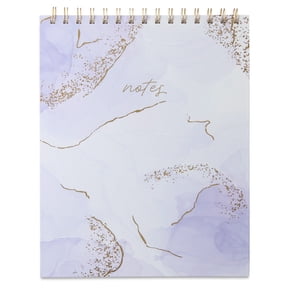 Pen+Gear Notebook, Lavender, 8" x 10", 96 Ruled Sheets, Perforated Paper