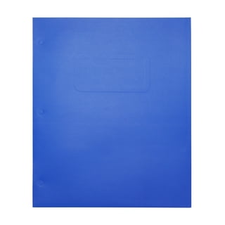 Office Depot Brand 2 Pocket Paper Folders Dark Blue Pack of 25
