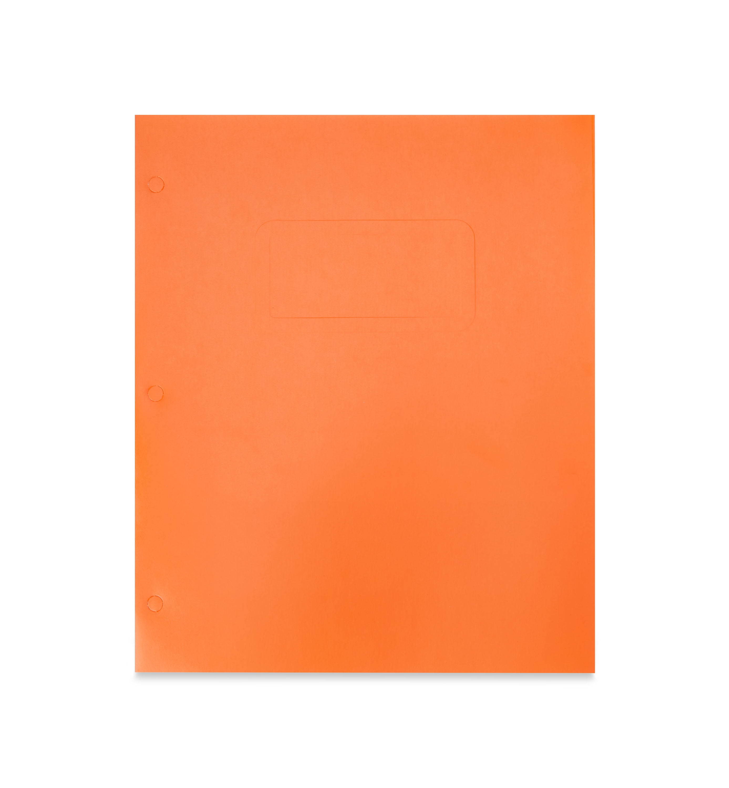 Pen + Gear Two Pocket Paper Portfolios, 50 Count, Orange, Letter Size
