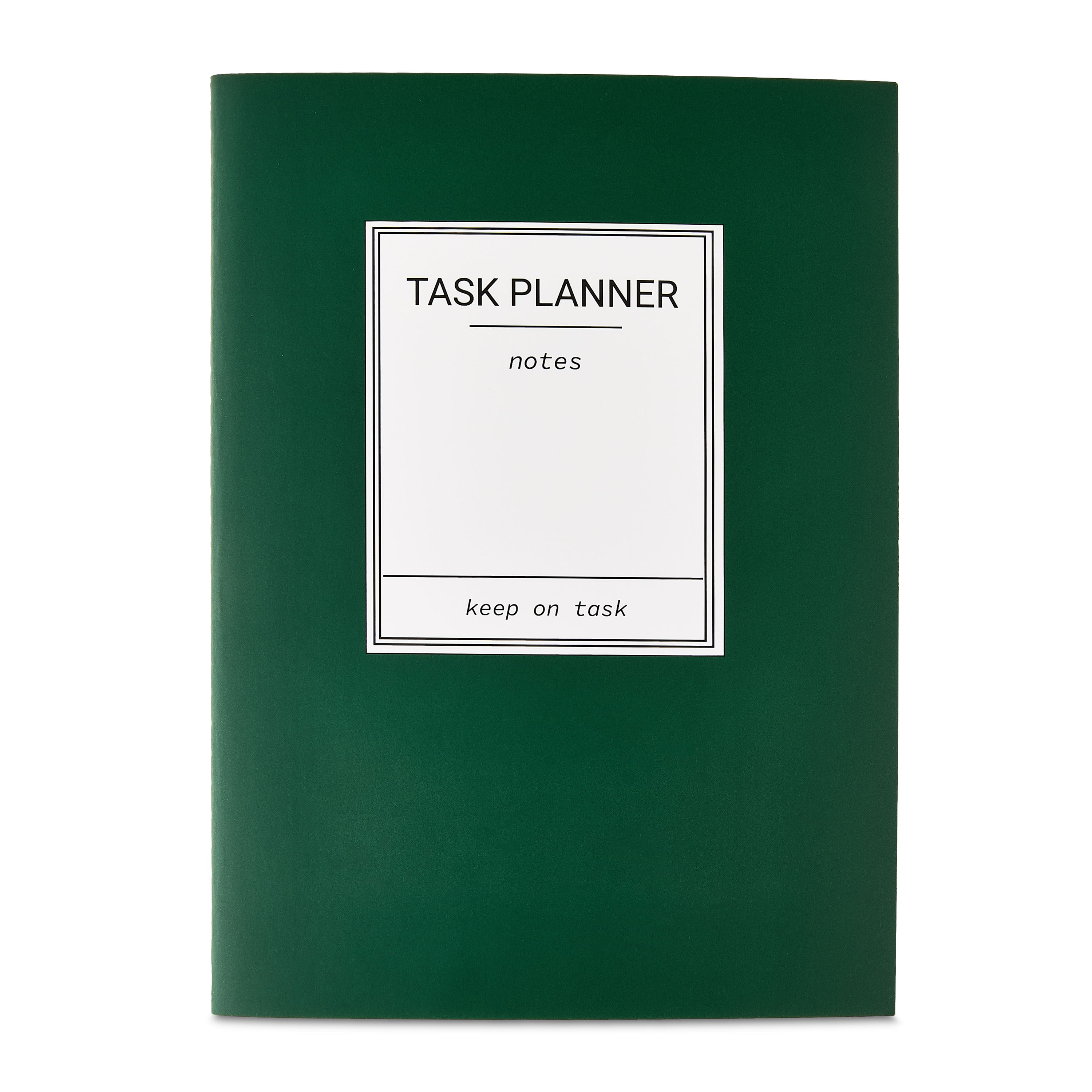 Pen Gear Task Planner Undated Emerald Green Paper Cover 112 Pages pen-gear-task-planner-undated-emerald-green-paper-cover-112-pages