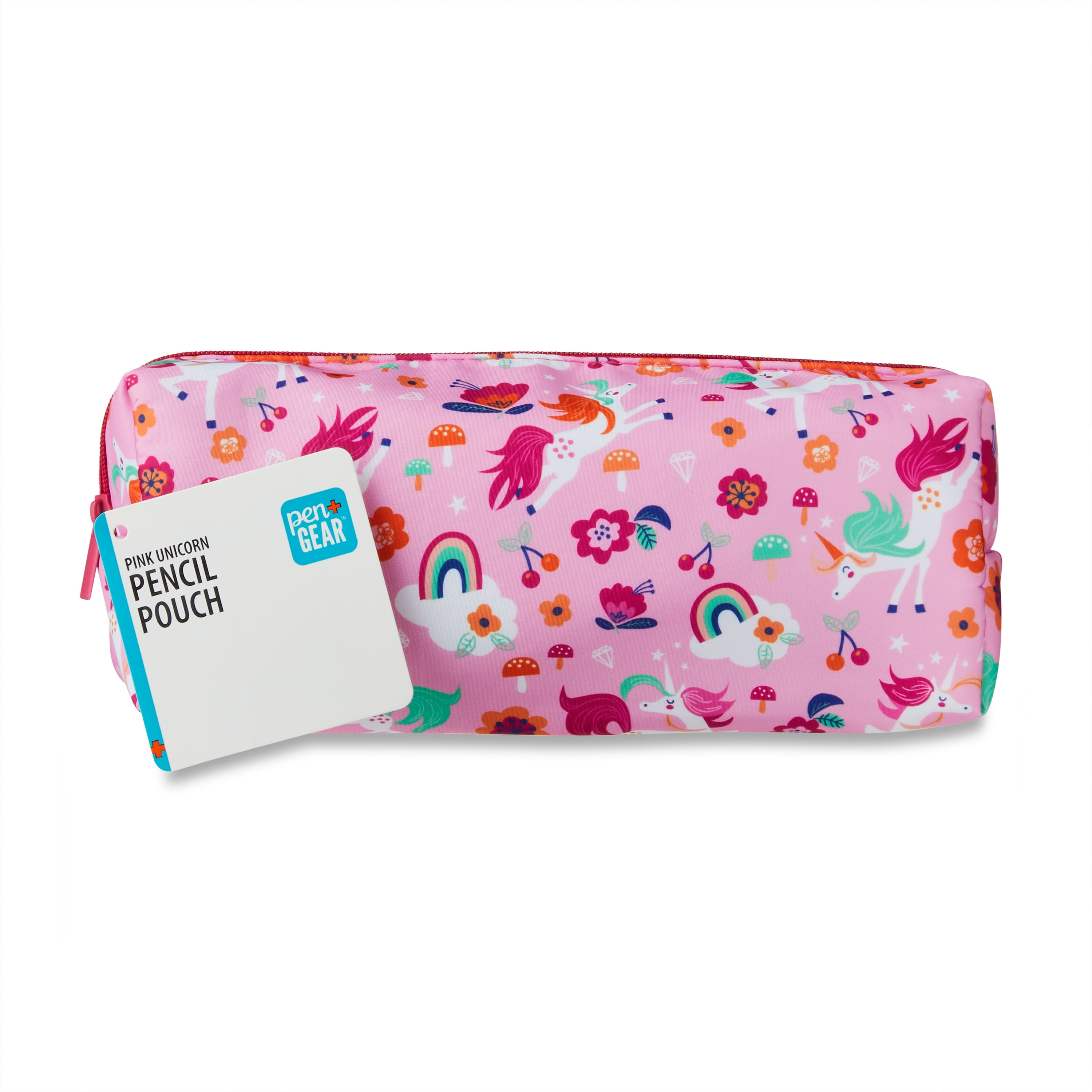 Pen+Gear Unicorn Pencil Pouch, Pink