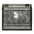 thumbnail interactive-video image 1 of Pen+Gear,Desktop Organizers, Metal Mesh Desk Organizer with Hook,Black, 3 Compartments,, 1 of 7
