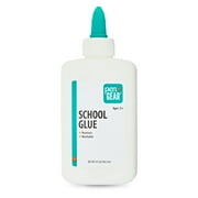 Pen+Gear Washable School Glue, White, 4 oz, 118ml, 0.271 lb, Art and Craft, for Slime, Dry in 30 Min