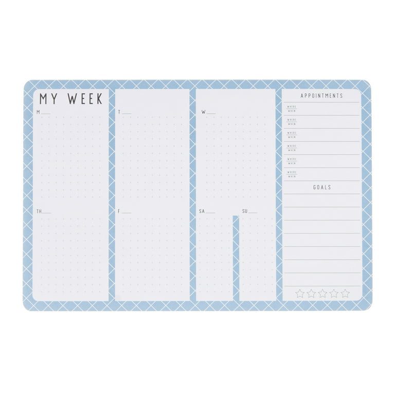 Planning Is for the Week Weekly Planner Pad