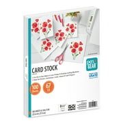 Pen+Gear White Card Stock, 8.5 x 11, 67 lb, 100 Sheets