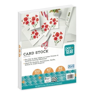 Standard 67lb White Cardstock by PrintWorks