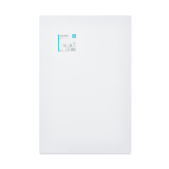 Pen+Gear White Foam Board, 20" x 30"