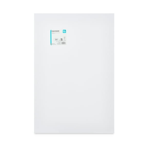 Pen+Gear White Foam Board, 20" x 30"