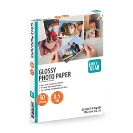 Glossy Photo Paper, 9.4 mil, 8.5 x 11, Glossy White, 50/Pack Glossy Photo Paper, 9.4 mil, 8.5 x 11, Glossy White, 50/Pack