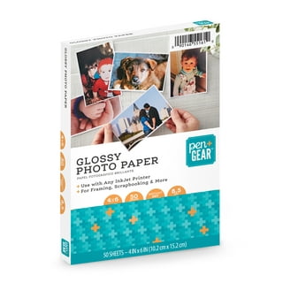 Staples Magnetic Glossy Photo Paper, 8.5 x 11, 4/Pack (34747-CC