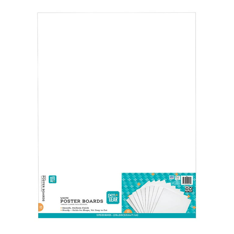 Pen + Gear Ultra Strong White Tri-Fold Foam Board, 36 x 48, 1/Pack