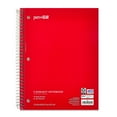 thumbnail interactive-video image 1 of Pen+Gear Wide Rule 5 Subject Notebook, 8” x 10.5”, Red, 180 Sheets, New, 1 of 6