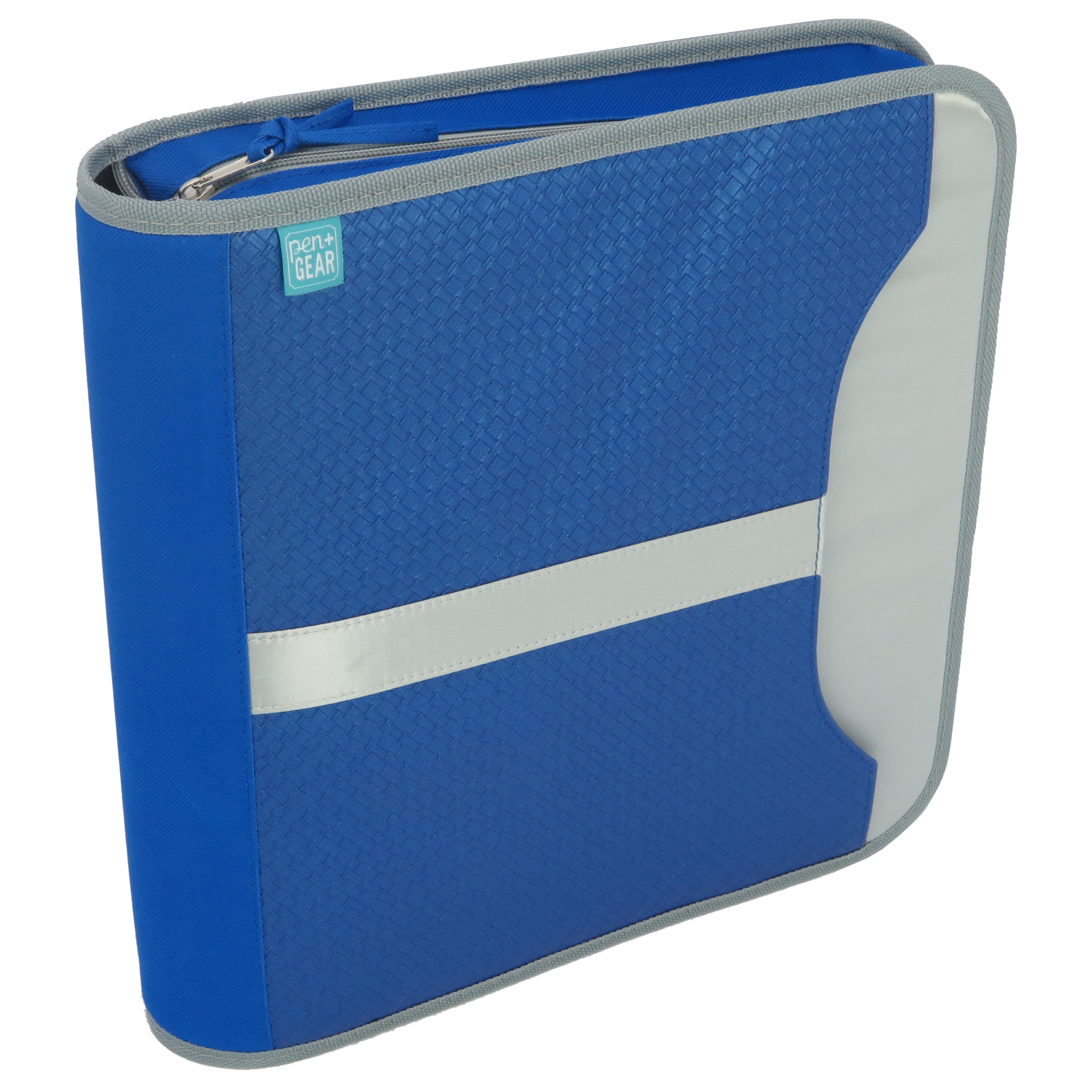 Pen+Gear Zipper Binder, 2 inch, Round 3 Ring, 12.75" (L) x 2.5" (W) x