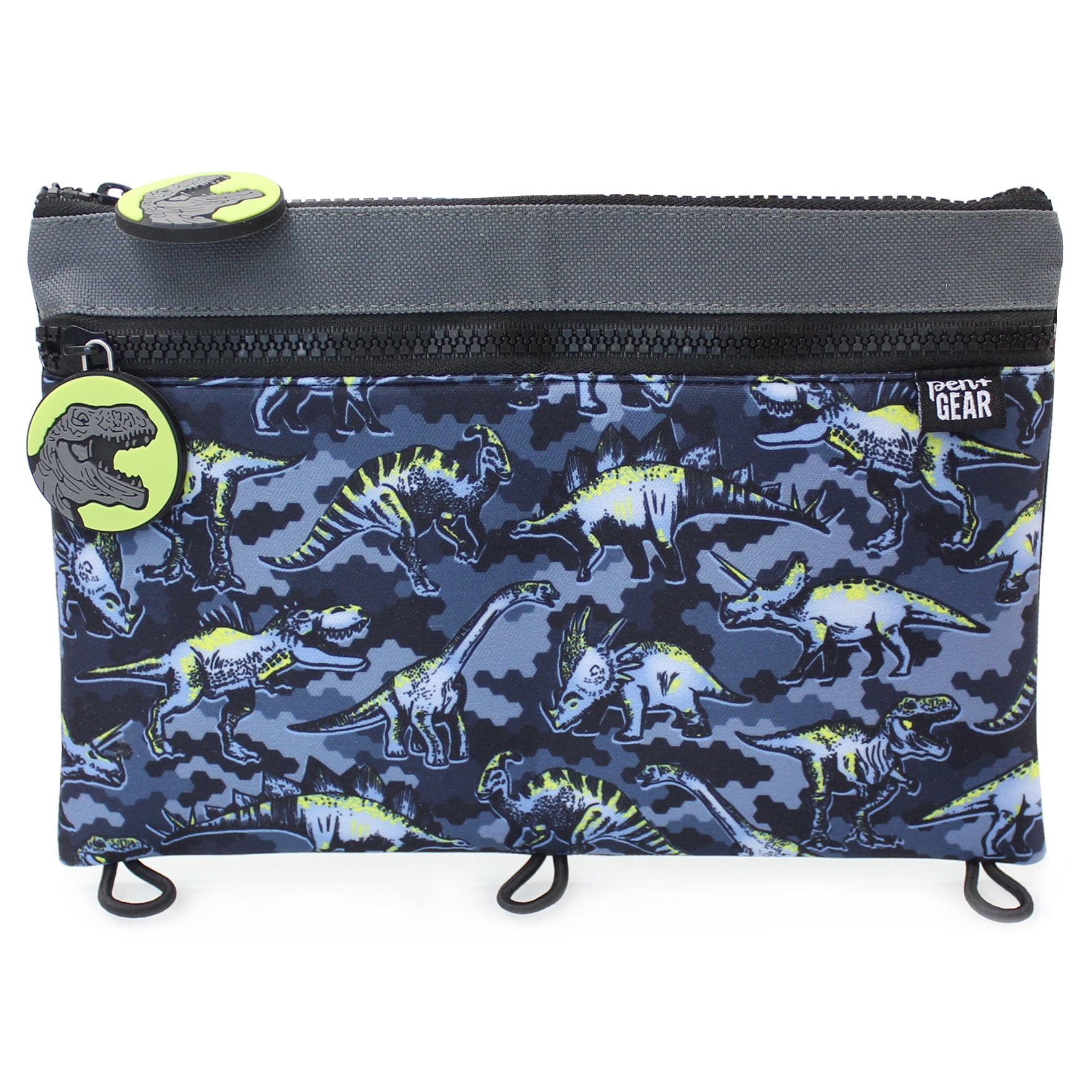 Pen + Gear Zippered Binder Pouch, Pencil Case, Dinosaur