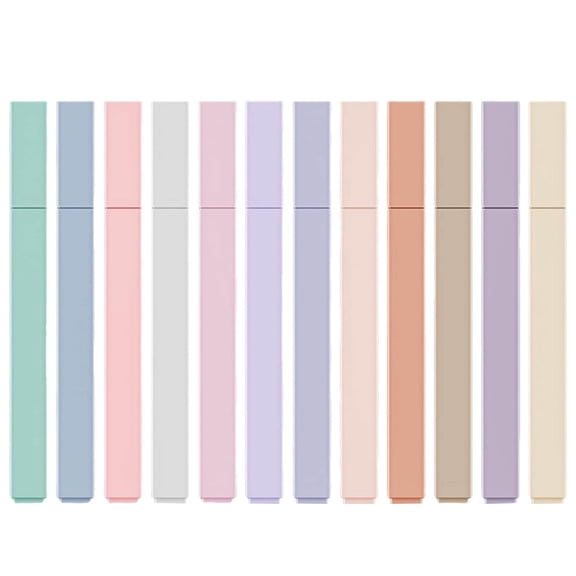 Pen Highlighters for Students with Bright Color Pens 20ml High Appearance Marker Set for Study and Use