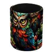 Owl Pen Holder Stand Cup Pencil Holder Organizer Makeup Brush Holders for Home Office Desk