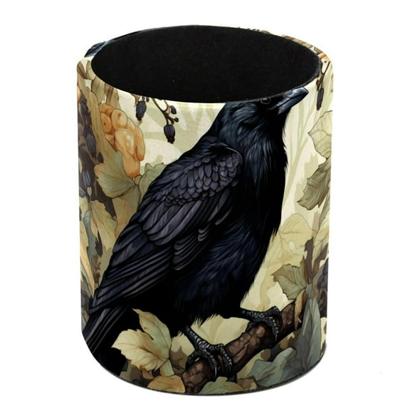 Pen Holder Cup for Desk, Crow Pencil Cup Holder for Desk Office Pen Organizer