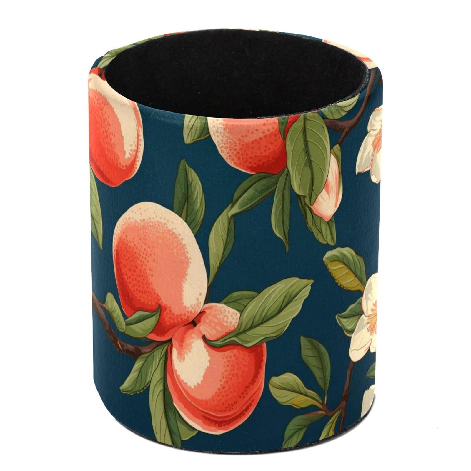 Pen Holder Cup for Desk, Peach Pencil Cup Holder for Desk Office Pen ...