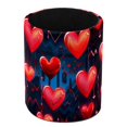 thumbnail image 1 of Pen Holder Cup for Desk, Valentine's Day Love Heartbeat Pencil Cup Holder for Desk Office Pen Organizer, 1 of 6