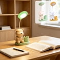 thumbnail image 1 of Pen Holder Desk Lamp, Cute Bear Night Light for Kids, Rechargeable Eye Protection Study Reading Lamp with Storage for Desktop by PALIFEUR, 1 of 7
