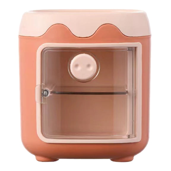 Pen Holder Desktop Cute Plastic Multifunctional Storage for Pencils Stationery Organization