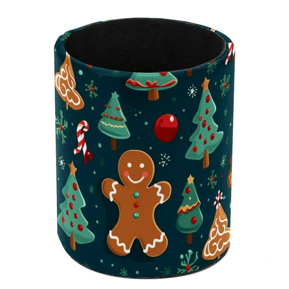 Pen Holder For Your Desk, Pencil Holder Organizes All Pens, Christmas Gingerbread Man Pen Cup For Your Office Decor