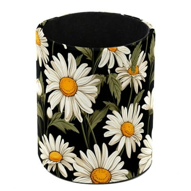 Pen Holder For Your Desk, Pencil Holder Organizes All Pens, Daisy Pen Cup For Your Office Decor