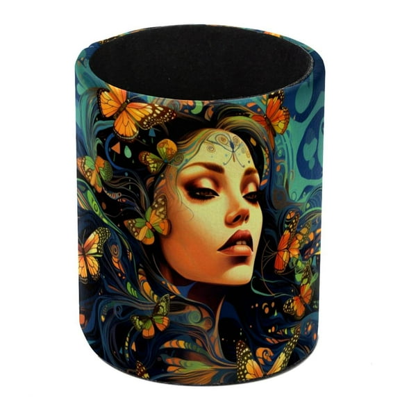 Pen Holder For Your Desk, Pencil Holder Organizes All Pens, Firefly Pen Cup For Your Office Decor