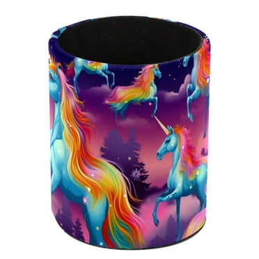 Pen Holder For Your Desk, Pencil Holder Organizes All Pens, Rainbow Unicorn Pen Cup For Your Office Decor
