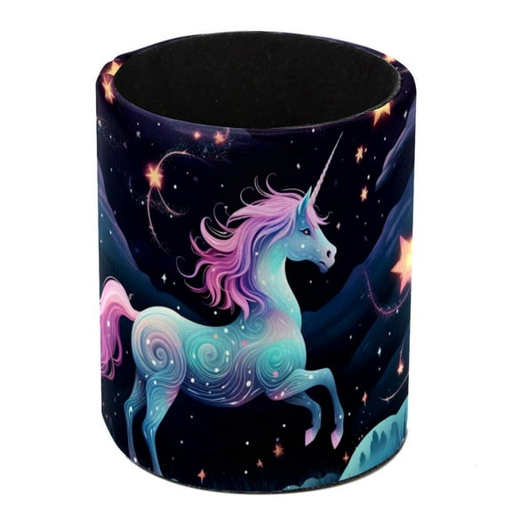 Pen Holder For Your Desk, Pencil Holder Organizes All Pens, Starry Unicorn Pen Cup For Your Office Decor