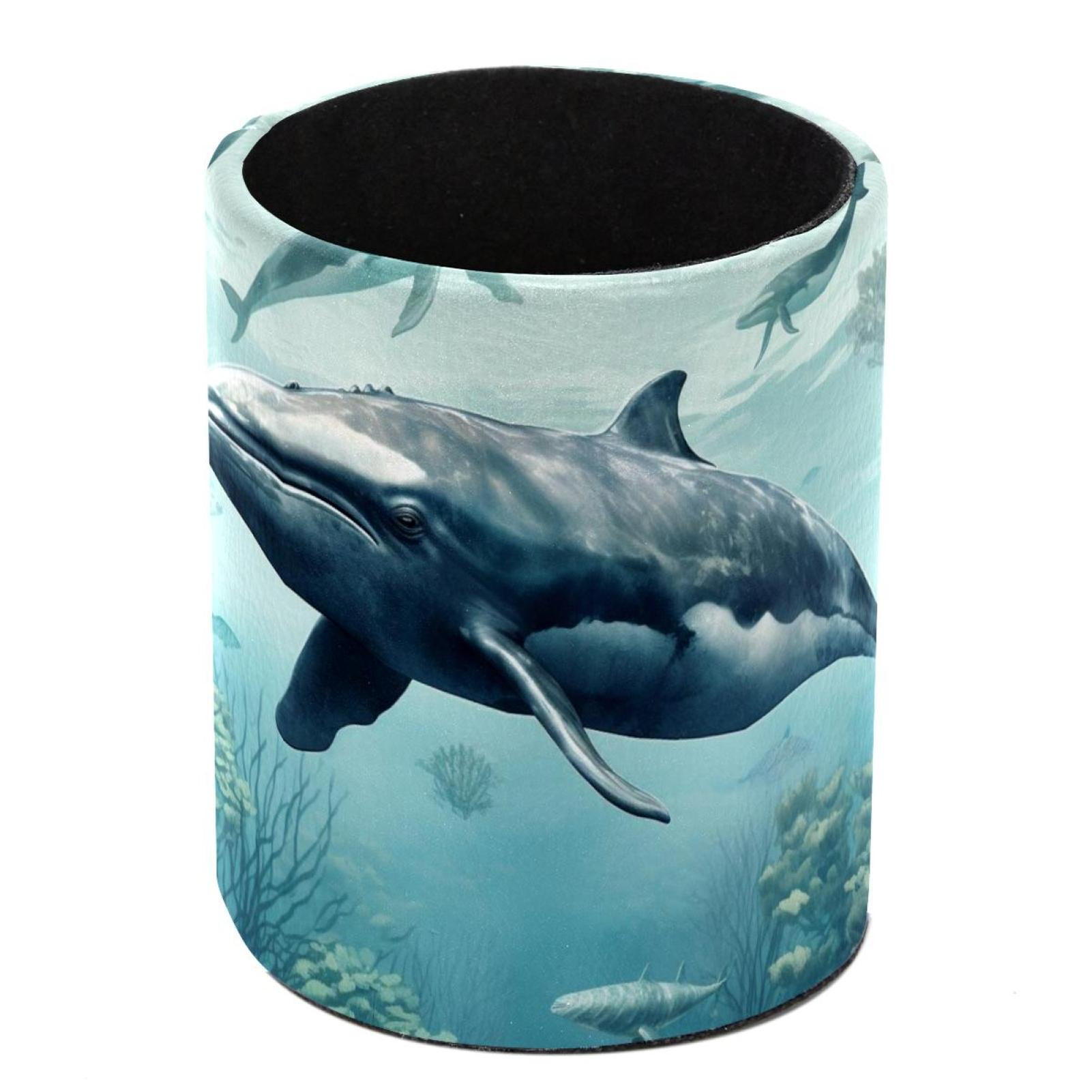 Pen Holder For Your Desk, Pencil Holder Organizes All Pens, Whale Pen ...