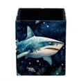Pen Holder & Pencils Holder, Star Shark PVC Leather Pen Cup Stand