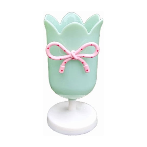 Pen Holder, Tulip Bow Pen Holder, for Youngster Campus Desk And Home Decor, Multifunctional Desktop Stationery Organizer