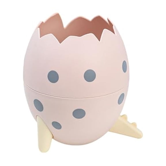 Pen Holder, Tyeign Adorable Dinosaur Egg Pen Holder Cute And Aesthetic Desk Organizer for office Season Gifts Perfect Writing Utensil Box Pencil Holder Makeup Brush Holder Pen Holder for Desk Pink