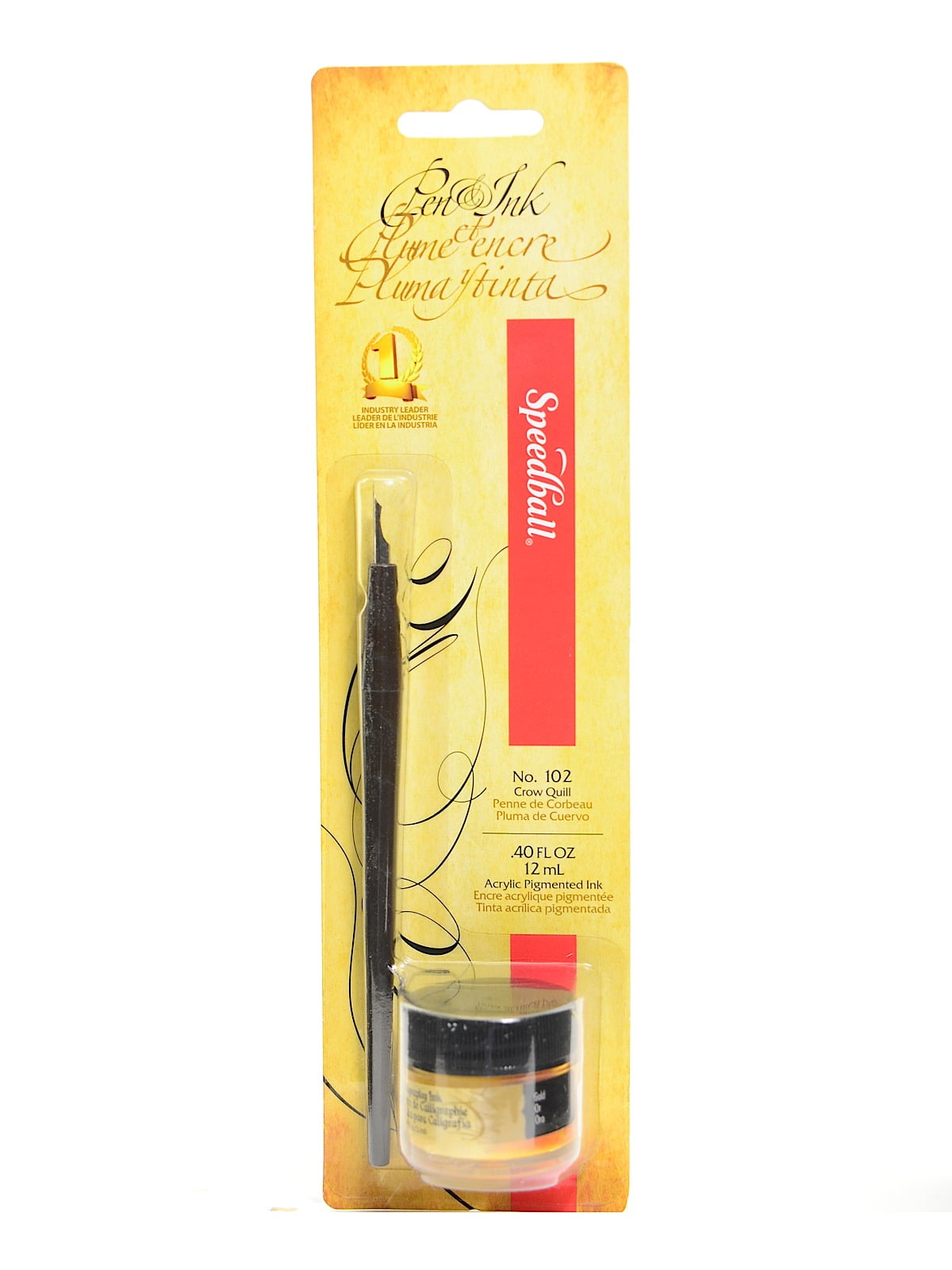 Pen & Ink Sets gold (pack of 4)